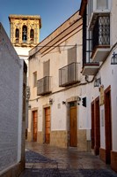 Spain, Andalusia, Cadiz, Arcos De la Fontera Typical Street View Fine Art Print
