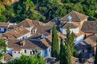 Rooftops of the Albayzin district, Granada, Spain Fine Art Print