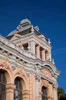 Harborfront Buildings, Llanes, Spain Fine Art Print