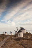 La Mancha Windmills, Consuegra, Castile-La Mancha Region, Spain Fine Art Print