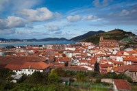 View of Old Town, Laredo, Spain Fine Art Print