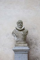 Bust of Spanish King Philip III, The Alcazar, Segovia, Spain Fine Art Print