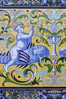 Fabrica de Hielo Tile, Sanlucar de Barrameda, Spain Fine Art Print