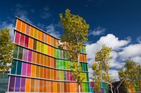 Museo de Arte Contemporaneo, Leon, Spain Fine Art Print