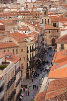 Rua Mayor, Salamanca, Spain Fine Art Print