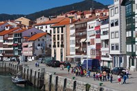 Spain, Basque Country, Vizcaya, Lekeitio Harbor Fine Art Print
