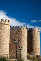 Spain, Castilla y Leon Region, Avila Scenic Medieval City Walls Fine Art Print
