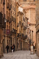 Spain, Castilla y Leon, Salamanca, Rua Mayor Fine Art Print