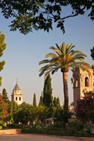 Spain, Granada, Alhambra The Generalife gardens Fine Art Print