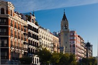 Spain, Madrid, Salamanca Area, Calle de Alcala Fine Art Print