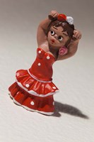Spain, Madrid, Souvenir of Spanish Dancers Fine Art Print