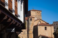 Spain, Santillana del Mar, Iglesia de Colegiata Fine Art Print