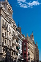 Spain, Spain, Seville, Avenida Constitucion avenue Fine Art Print