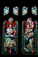 England, Lake District, St Oswald's Church Fine Art Print