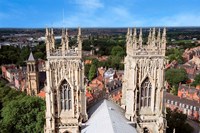 York Minster Cathedral, City of York, North Yorkshire, England Fine Art Print