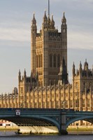 Houses of Parliament, London, England Fine Art Print