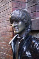 John Lennon, Mathew Street, Liverpool, England Framed Print