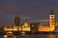 Big Ben and the Houses of Parliament, London, England Fine Art Print