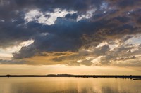 Evening light at West Kirby, Wirral, England Fine Art Print