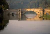 Grand Bridge, Blenheim Palace, Woodstock, Oxfordshire, England Fine Art Print