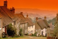 Shaftesbury, Gold Hill, Dorset, England Fine Art Print