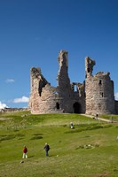 Dunstanburgh Castle Ruins, Northumberland, England Fine Art Print