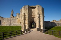 Warkworth Castle, Warkworth, Northumberland, England Fine Art Print