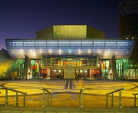 Lowry Art Centre, Manchester, England Fine Art Print