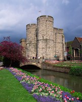River Stour, Canterbury, Kent, England Fine Art Print
