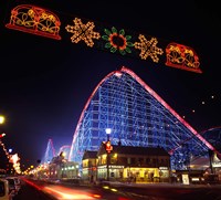 The Big One Roller Coaster, Blackpool, Lancashire, England Fine Art Print