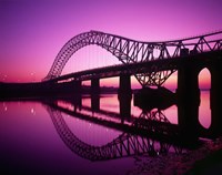Runcorn Bridge, Cheshire, England Fine Art Print