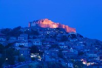 Byzantine-Genoese Castle, Lesvos, Mithymna, Northeastern Aegean Islands, Greece Fine Art Print