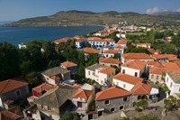 Church of the Sweet Kissing Virgin, Petra, Lesvos, Mithymna, Northeastern Aegean Islands, Greece Fine Art Print