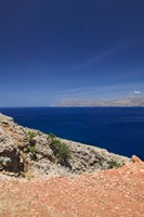 Greece, CRETE, Hania, Gramvousa, KisSamos Gulf Fine Art Print