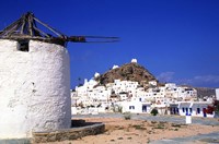 White and Blue Colors of Life, Ios, Greece Fine Art Print