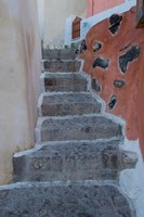 Old Stairway, Oia, Santorini, Greece Fine Art Print