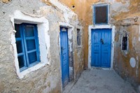 Very Old Building Built, Oia, Santorini, Greece Fine Art Print