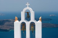 Greece, Santorini White Church Bell Tower by Jaynes Gallery - various sizes