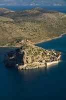 Greece, Crete, Lasithi, Plaka: Spinalonga Island Fine Art Print