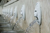 Greece, Crete, Rethymno, Venetian Water Fountain Fine Art Print