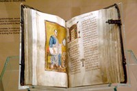Lectionary, Christianity, Byzantine Museum, Athens, Greece Fine Art Print