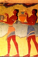 Artwork in Heraklion Knossos Palace, Greece Fine Art Print