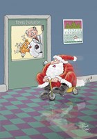 Stressed Santa by Frank Spear - various sizes - $13.49