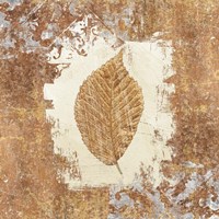 Gilded Leaf II Fine Art Print