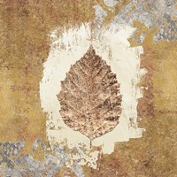 Gilded Leaf VI Fine Art Print