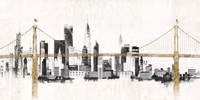 Bridge and Skyline Fine Art Print
