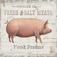 On the Farm I Fine Art Print