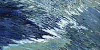 Cold Atlantic Waves by Margaret Juul - 36" x 18"