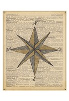 Nautical Series - Nautical Star Framed Print