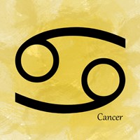 Cancer - Yellow Fine Art Print